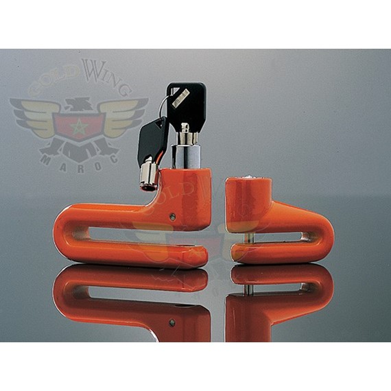 DISC LOCK, NEON ORANGE        