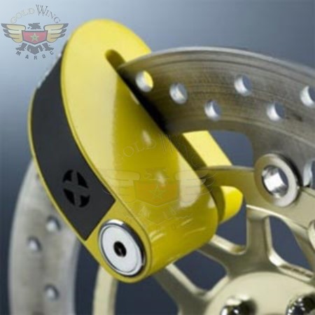 DISC LOCK, YELLOW