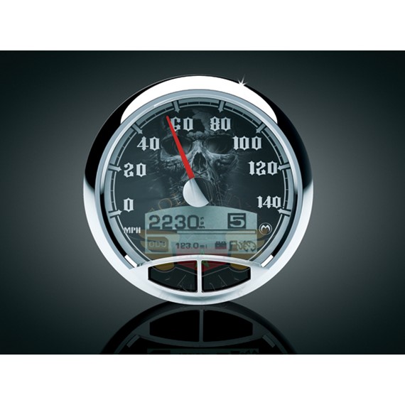 MEDALLION 5 IN GAUGE, SKULL ,04-UP SOFT-MEDALLION 5 IN GAUGE, SKULL ,04-UP SOFT