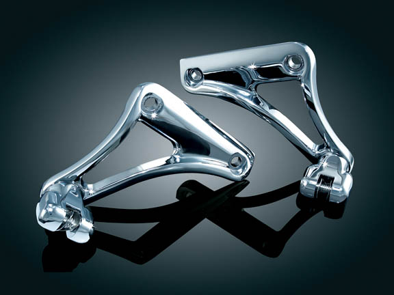 UNDERSEAT PASS PEG MNTS, CHROME 08-UP