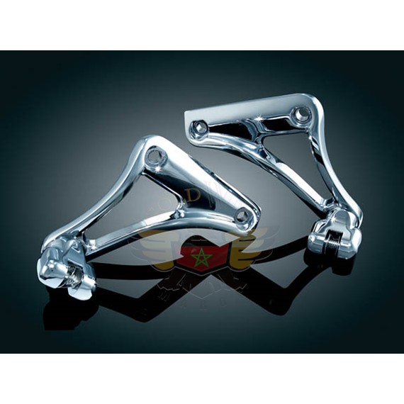 UNDERSEAT PASS PEG MNTS, CHROME 08-UP-UNDERSEAT PASS PEG MNTS, CHROME 08-UP