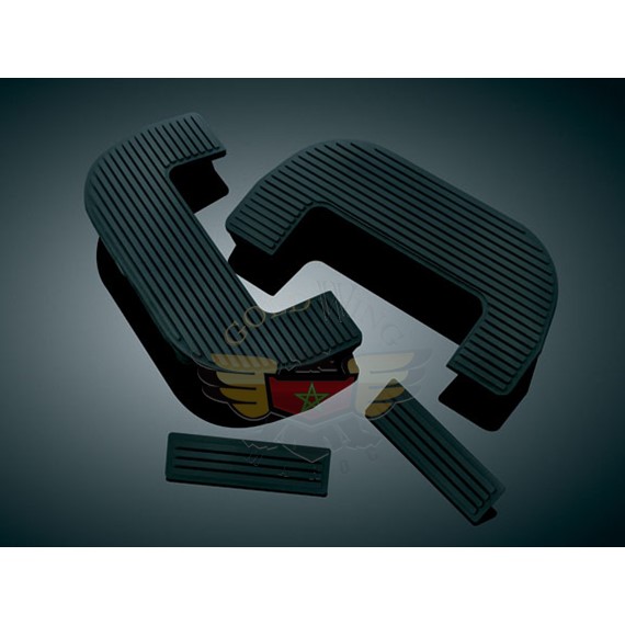 REPL RIBBED PADS FOR KURYAKYN 4351/4357-REPL RIBBED PADS FOR KURYAKYN 4351/4357