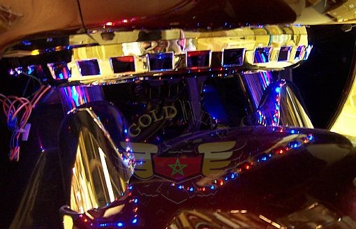 1800 Red, Blue, & Amber Front Fairing Halo