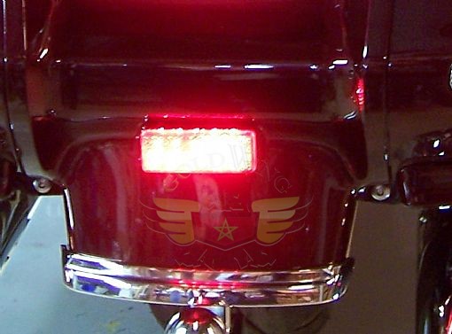 Red LED Lighted Reflector