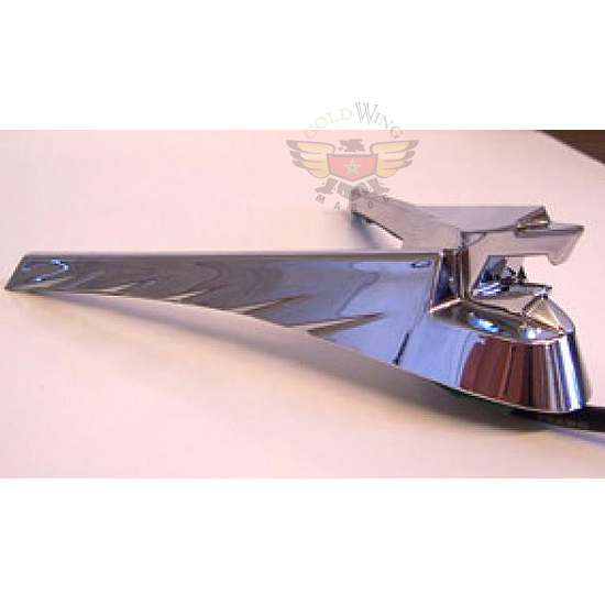 Chrome LED Lighted Eagle Ornament