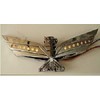 Amber LED Chrome Eagle Emblem