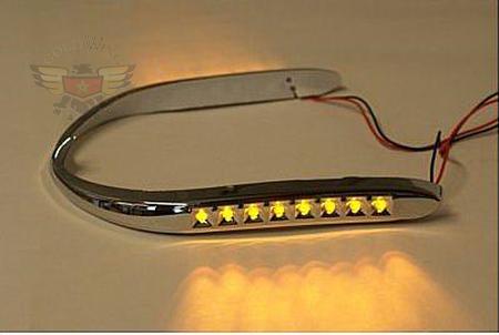 Entourage de garde-boue lumineux