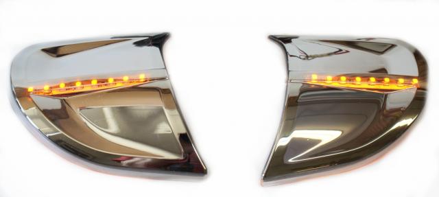 1800 12 Amber LED Turn/Running Windshield Trims