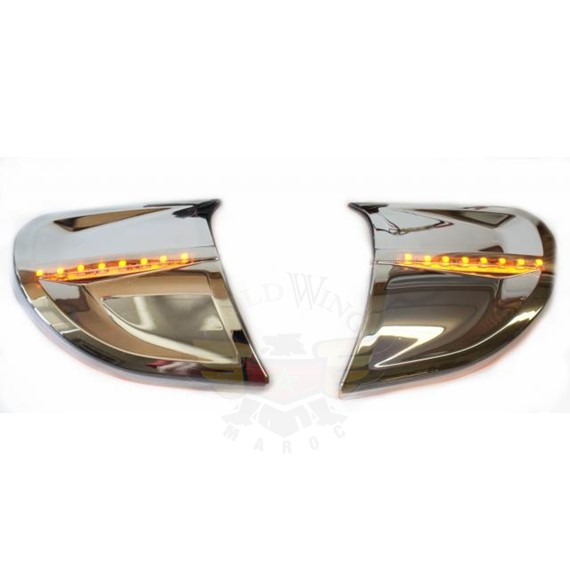 1800 12 Amber LED Turn/Running Windshield Trims 45-1299ALED