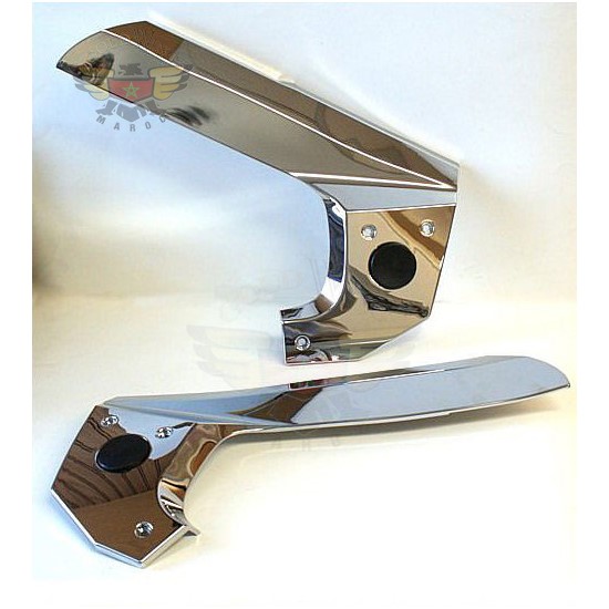 1800 Chrome One Piece Frame Cover