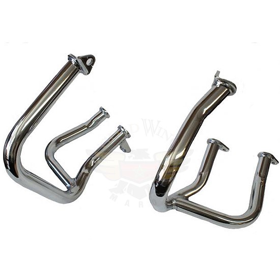 NEW 01-13 CHROME CASE GUARDS 2013 45-1637