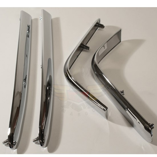 1800 Chrome Saddlebag Molding Kit 