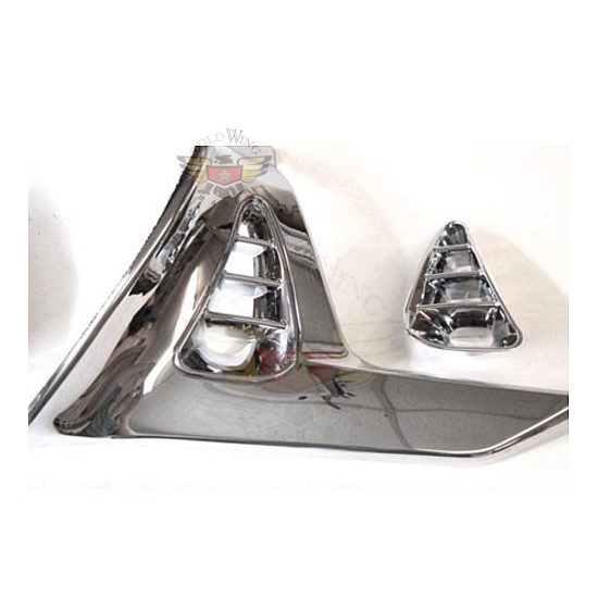 1800 Chrome Saddlebag Cover with Insert