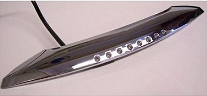 LED Lighted Chrome Trunk Handle