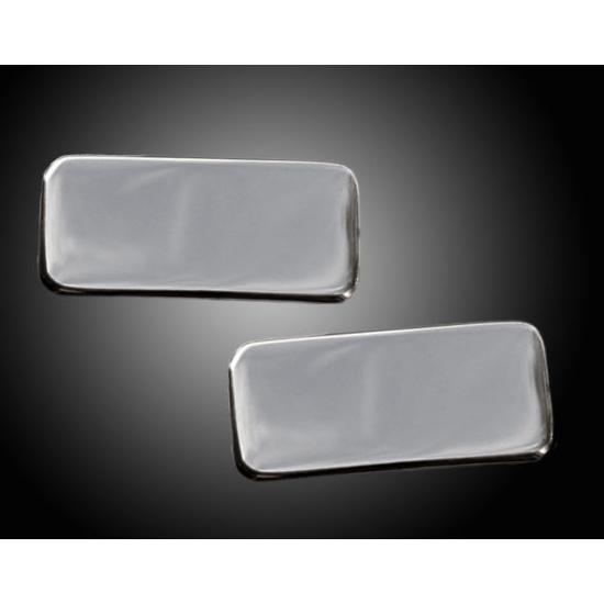 1800 Chrome Rear Door Pouch Accents