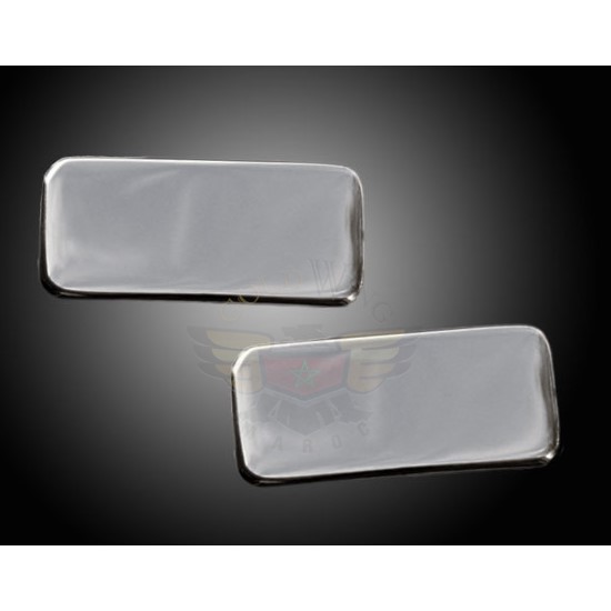 1800 Chrome Rear Door Pouch Accents