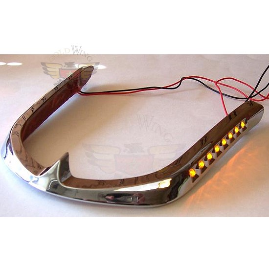 GL1500 LED Lighted Front Fender Trim