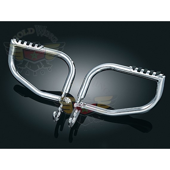 ENGINE GUARD WITH FIXED FOOTREST FOR VTX 1800