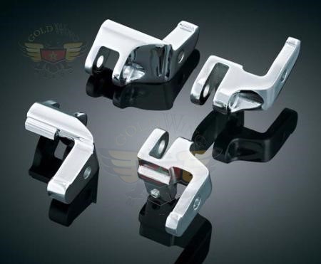 RELOCATOR BRACKETS FOR DRIVER BOARDS ON H-D TOURING MODELS