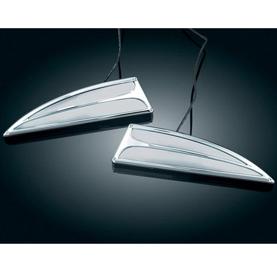 Chromes lumineux latéraux top-case