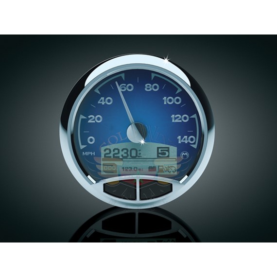 MEDALLION 5 IN GAUGE, CLASSIC BLUE,96-03-MEDALLION 5 IN GAUGE, CLASSIC BLUE,96-03
