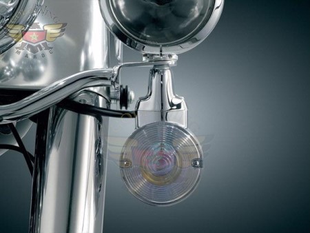 *AMBER LENSES, PANCAKE TURN SIGNALS