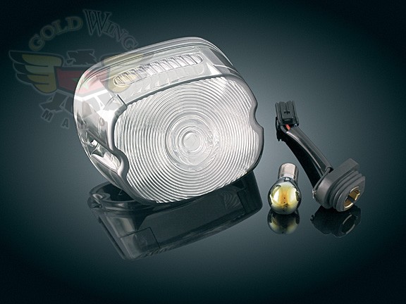 SMOKE LENS W/REFLECTOR & RED BULB