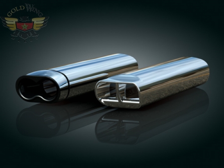 BEAST OVAL MUFFLER W/MAD STAX TIPS