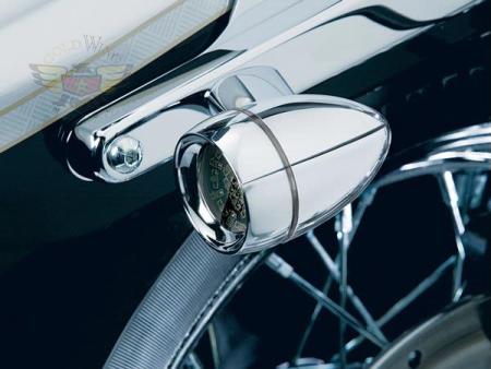 REAR LED T.S. CONV. - NEW BULLET - SMOKE LENS