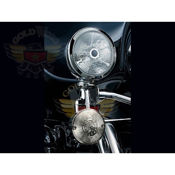 "FRONT LED T.S. CONV. - 3-1/4"" FLAT SMOKE LENS"