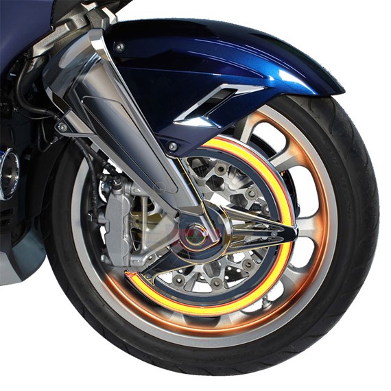 Caches disques lumineux chrome 48300