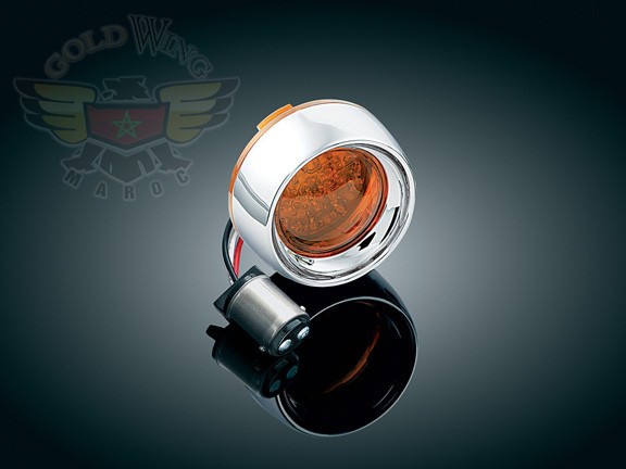 FRONT LED T.S. CONV.- NEW BULLET- AMBER LENS