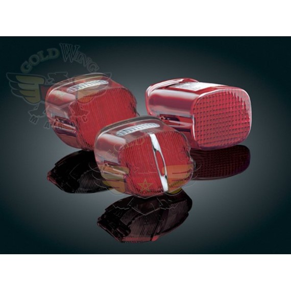 *LENS, RED LAY DOWN TAIL LIGHT 73-97 FOR 7911