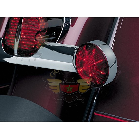 "PANACEA T.S. - 3-1/4""  FLAT -  RED LENS"