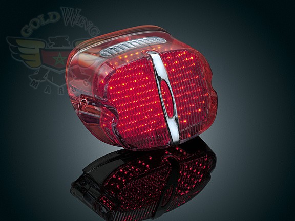 DELUXE STYLE LED TAILLIGHT - RED LENS
