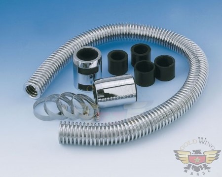  Chrome Radiator Hose  51-448