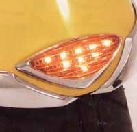 Medaillon de garde boue lumineux  52-651