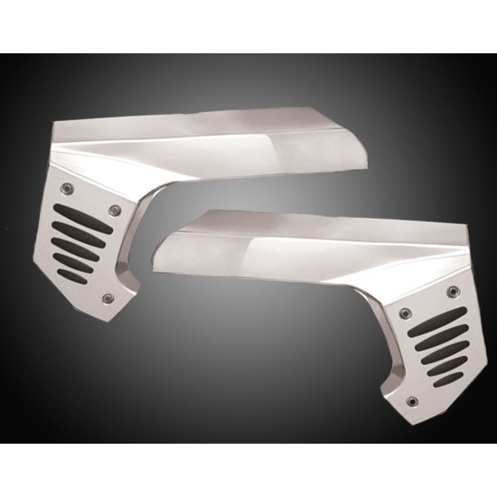 Side Cover Trim With Rubber Inserts