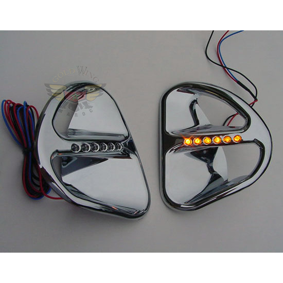 Chrome De Prise d'Air + LED