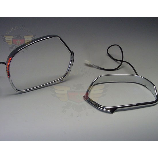 Led Visored Mirror Trim 52-752