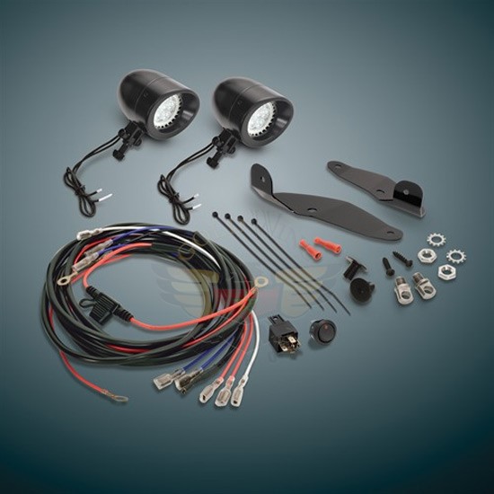 MINI BLACK LED GL1800 2001-10 (New) 52-757LBK