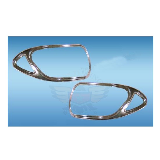 Entourages chromés de clignotants avant. 52-808