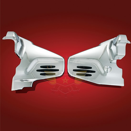 Caches latéraux chromés avec 3 inserts en caoutchouc 52-809