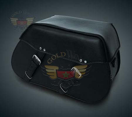 QUICK RELEASE SADDLEBAG BRACKETS & HARDWARE FOR HERITAGE CLASSIC & HERITAGE SPECIAL WITH H-D SADDLEBAGS INSTALLED