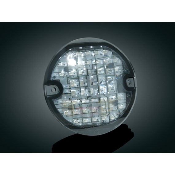 3-1/4 FLAT PANACEA TURN SIGNAL, SMK LENS-3-1/4 FLAT PANACEA TURN SIGNAL, SMK LENS