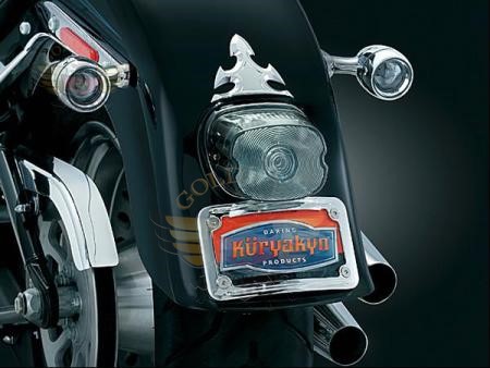 RED TAILLIGHT LENS W/O LIC. PLATE WINDOW