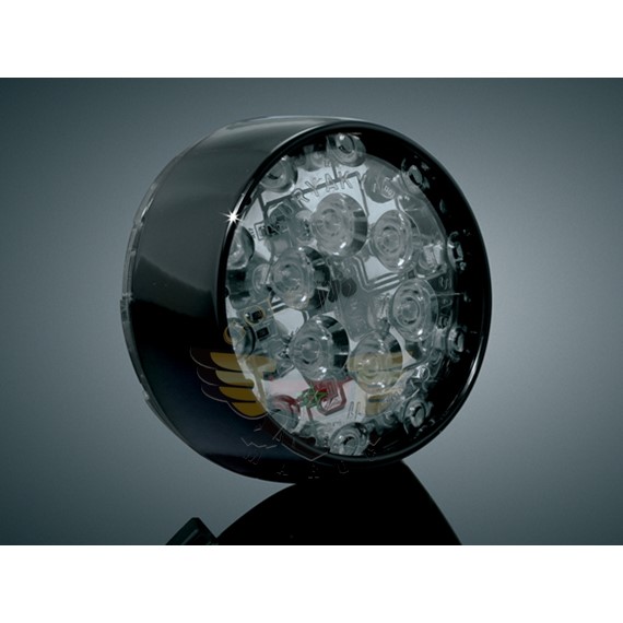 BULLET LED REAR T.S. BLK BEZEL, SMK LENS-BULLET LED REAR T.S. BLK BEZEL, SMK LENS
