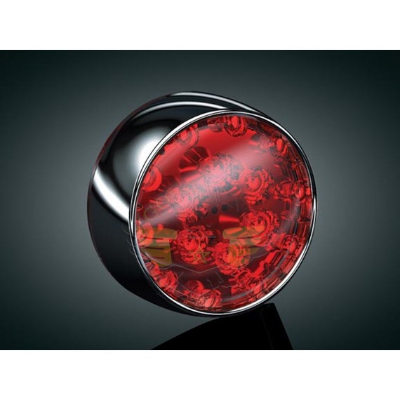 BULLET TWO-CIRCUIT T.S., BLK BEZEL, RED-BULLET TWO-CIRCUIT T.S., BLK BEZEL, RED