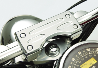 GROOVED HANDLEBAR CLAMP-GROOVED HANDLEBAR CLAMP