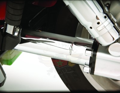 CHROME DRIVE SHAFT COVER 55-127